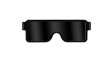 App Control Bluetooth Led Party Glasses Customized Languages USB Charge Flashing  Luminous Eyewear Christmas Concert Sunglasses