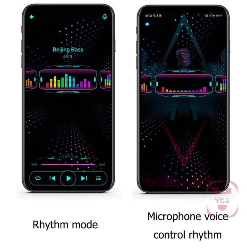 App Control Bluetooth Led Party Glasses Customized Languages USB Charge Flashing  Luminous Eyewear Christmas Concert Sunglasses